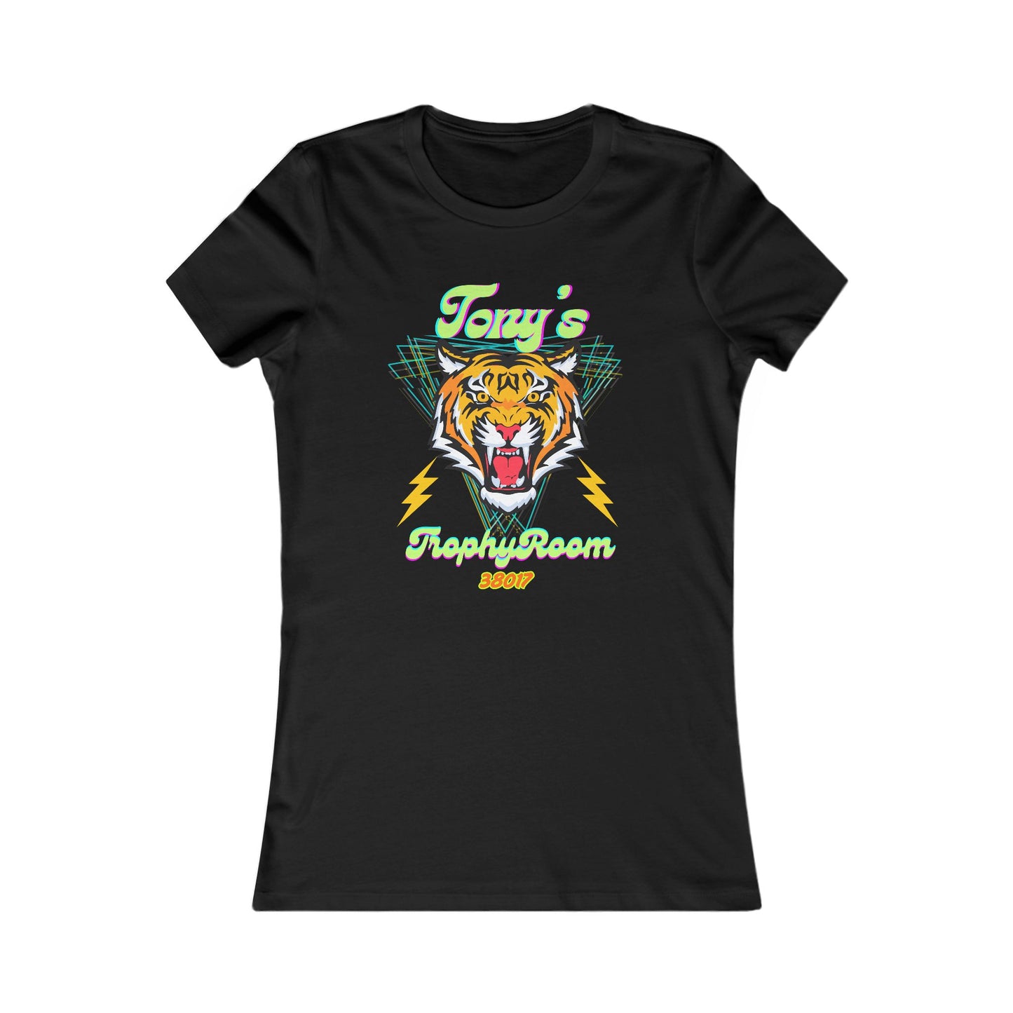 Women's Fitted Electric Tee