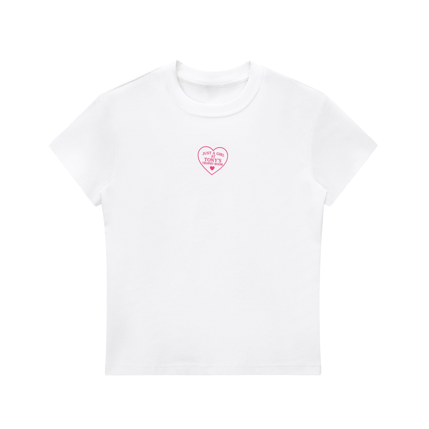 Just a Girl at Tony's Slim Fit Tee