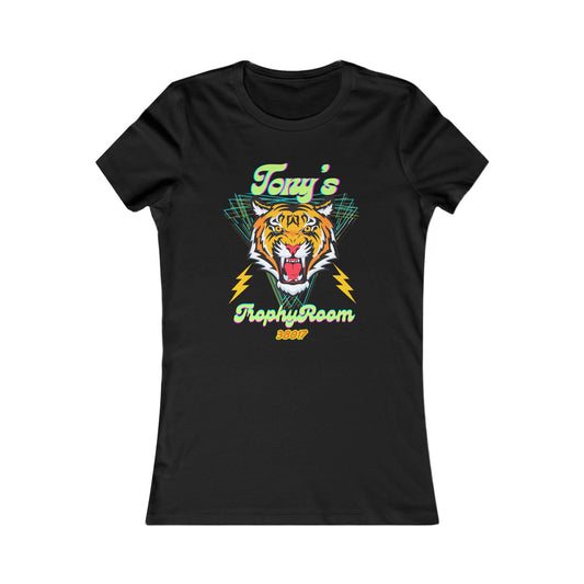 Women's Fitted Electric Tee