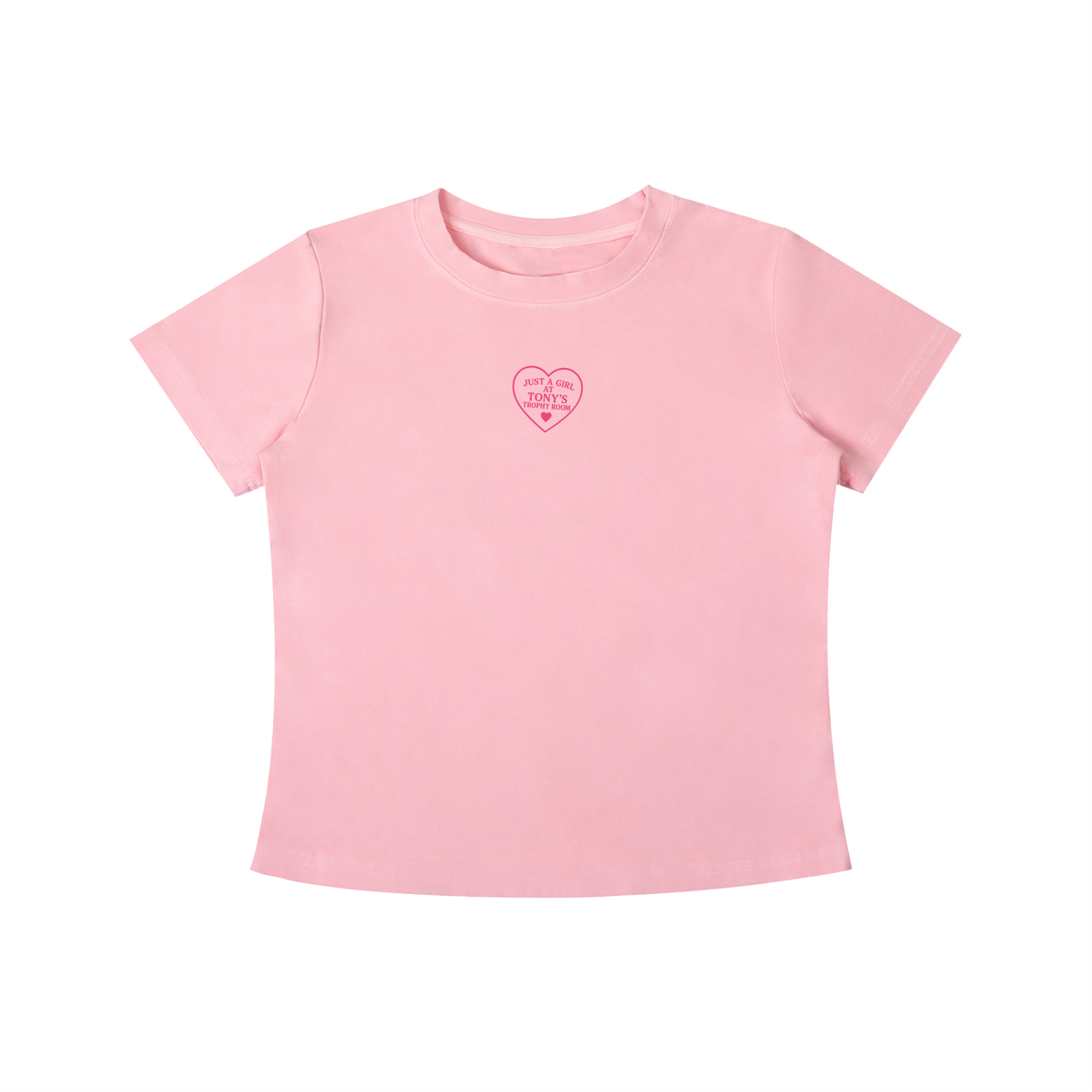 Just a Girl at Tony's Slim Fit Tee