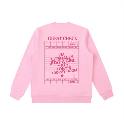 Just a Girl at Tony's Crewneck