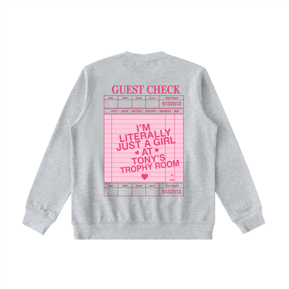 Just a Girl at Tony's Crewneck